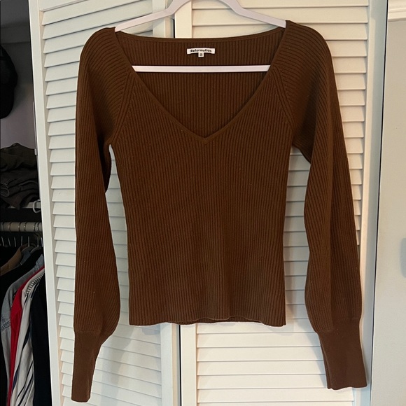 Reformation Hart Cashmere Sweater - Picture 1 of 3